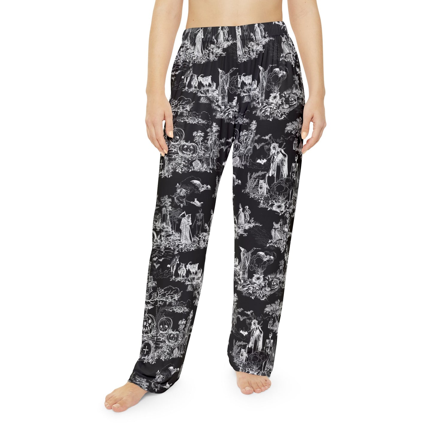 Halloween Toile Pajama Pants (Adults)