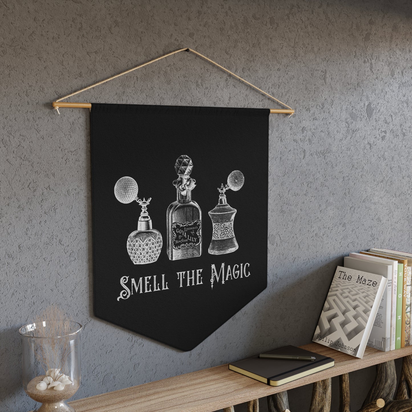 Smell the Magic Perfume Pennant