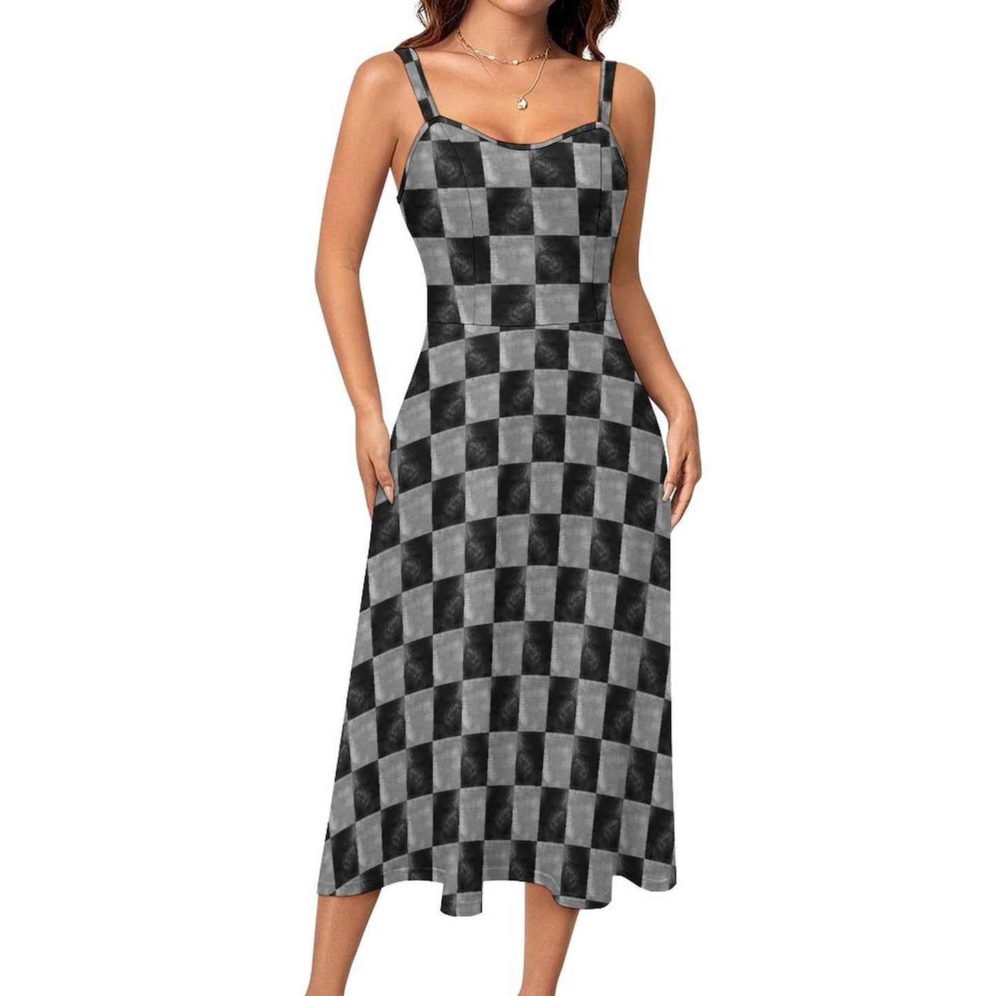 Victorian Checkerboard Sundress (Adults) - PRE ORDER