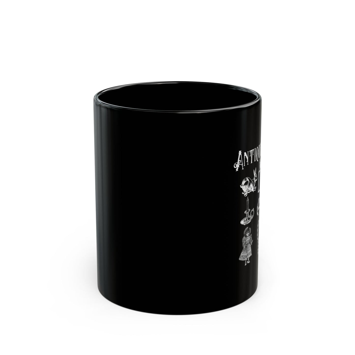 Antique Freak Black Mug (Multi Sizes: 11oz, 15oz)