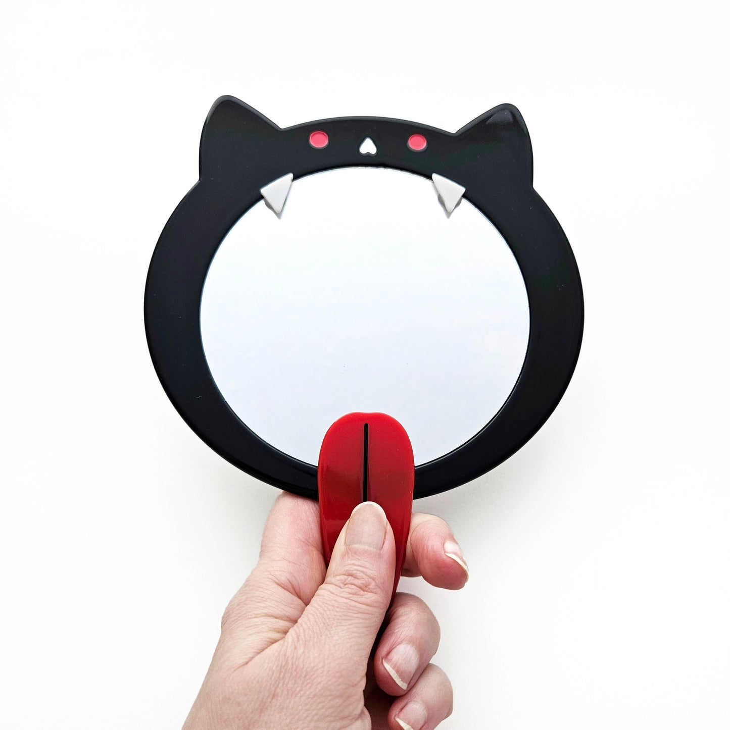 Bat Mouth Hand Mirror