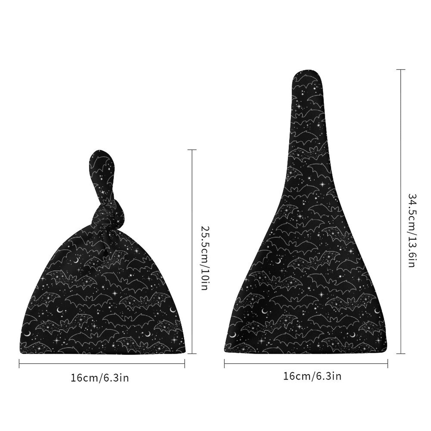 Celestial Bats Baby Hats (Set of 2) - PRE ORDER