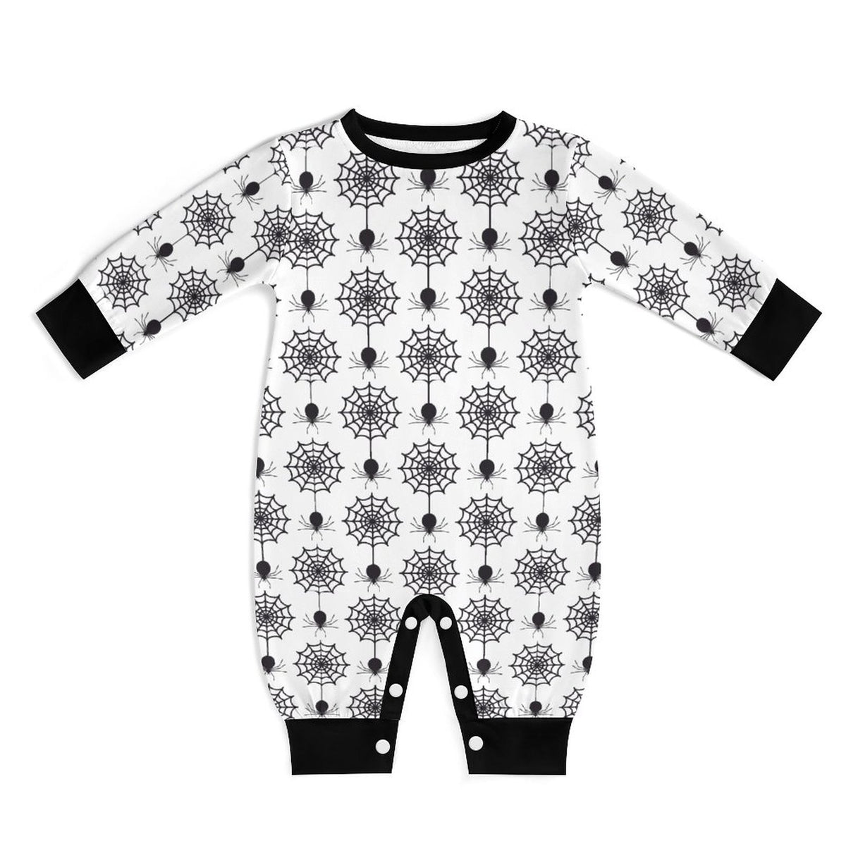 Creeping Web Cotton Long Sleeve Baby Romper - PRE ORDER