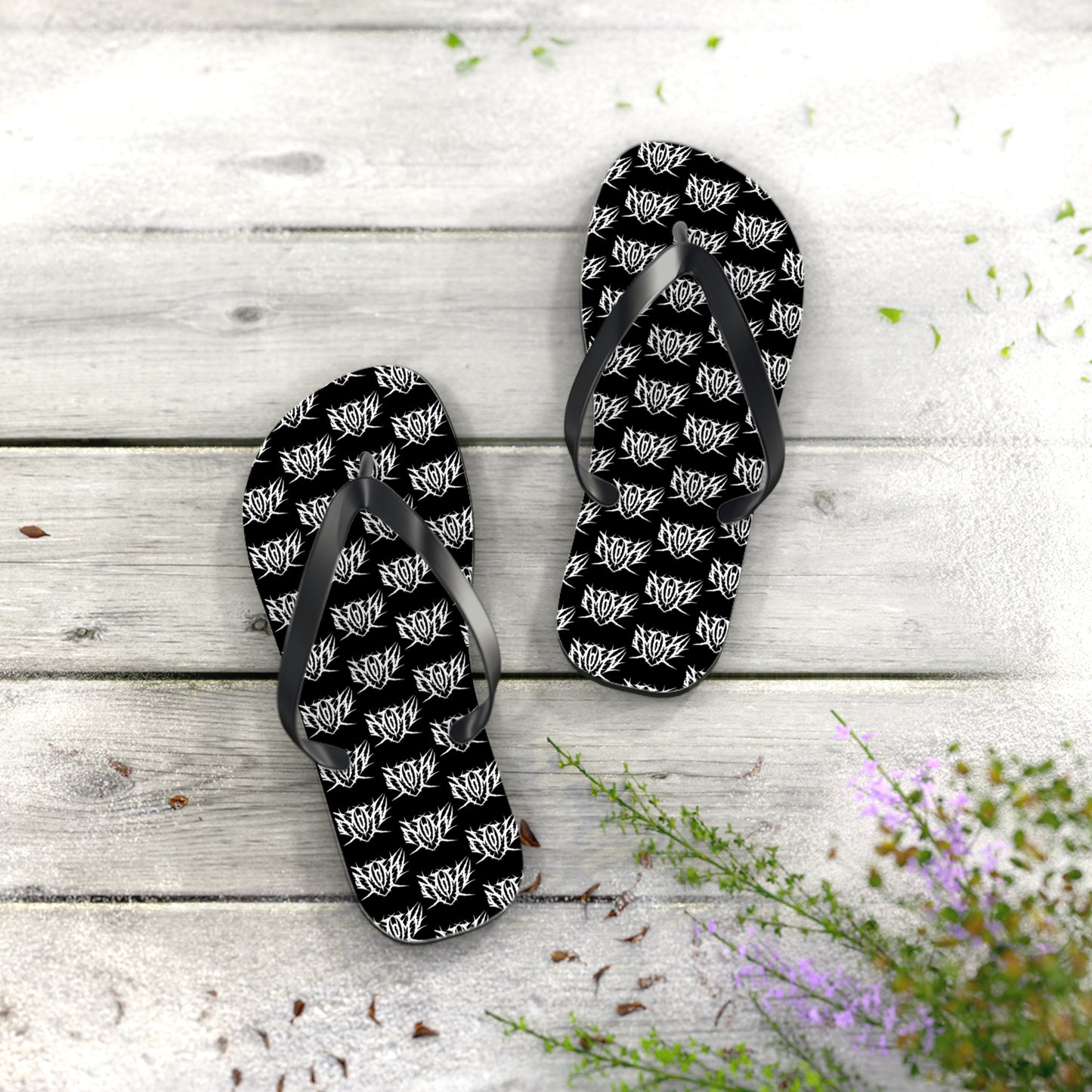 Death Metal Mom Flip Flops (Adults)