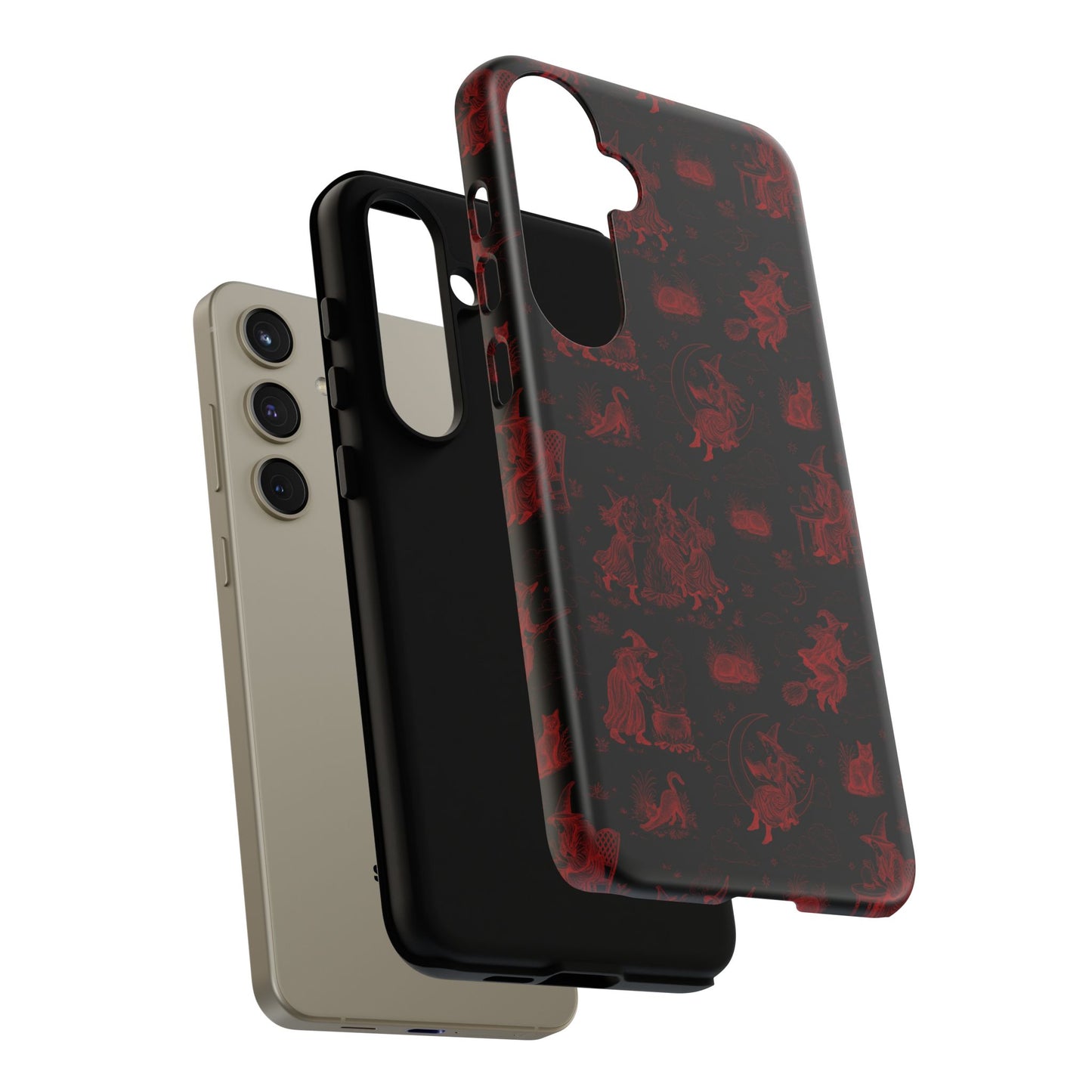 Witchy Toile Phone Case (Multiple Phone Types)