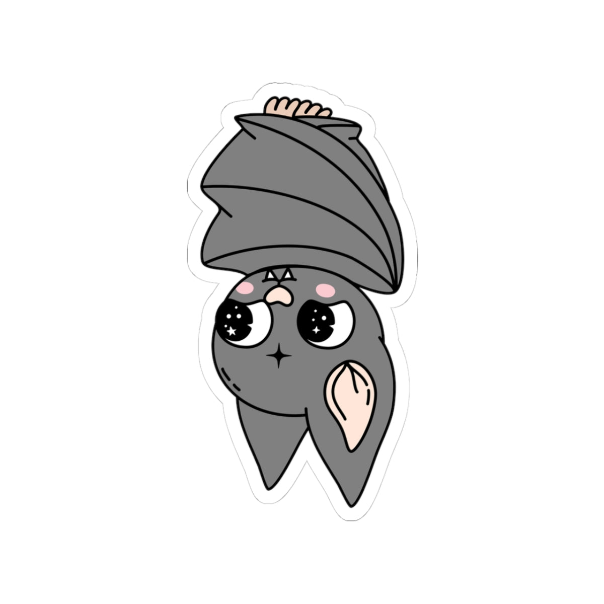 Hangin' Spooky Bat Sticker