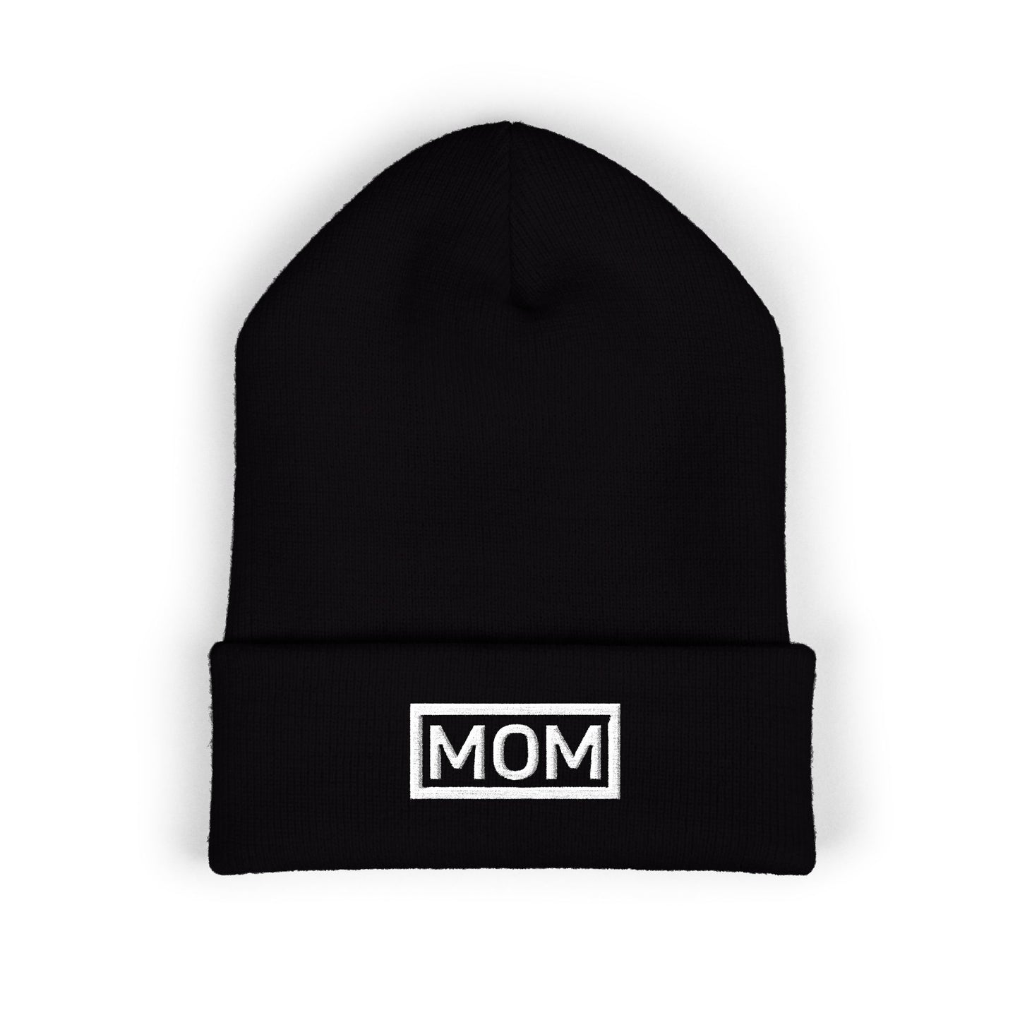 NIN MOM Embroidered Beanie Hat