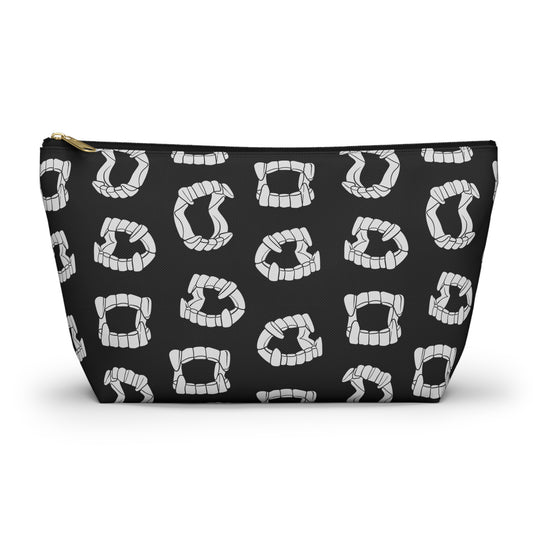 Vampire Teeth Make Up Pouch (2 Sizes)