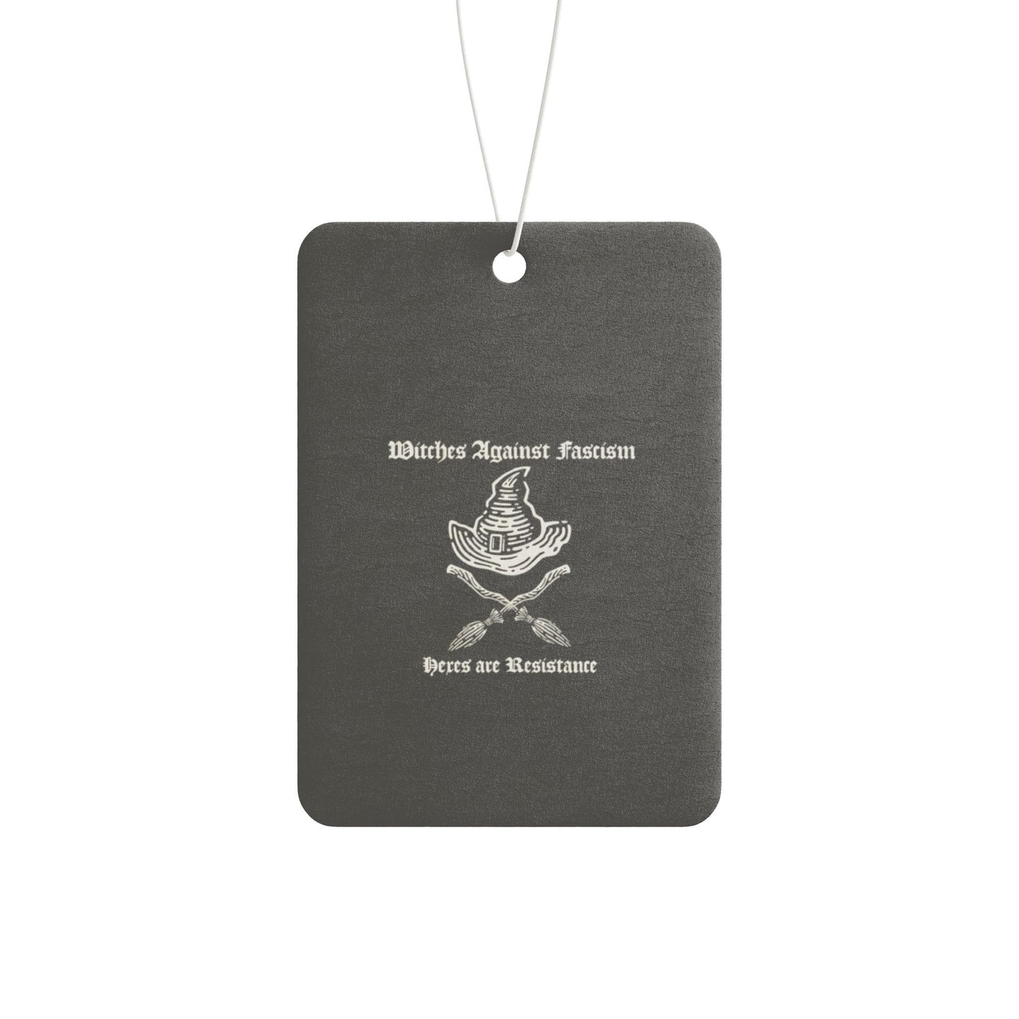 Witches Against Fascism Car Air Freshener