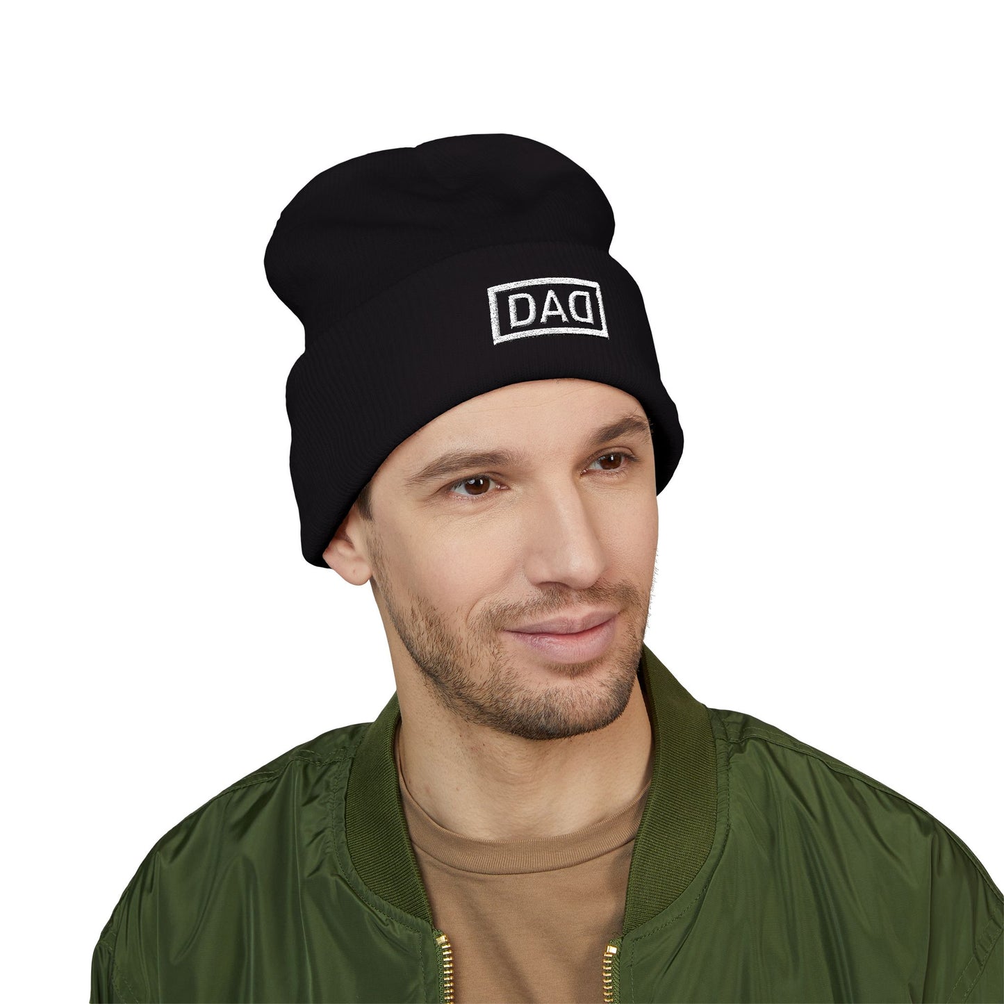 NIN DAD Embroidered Beanie