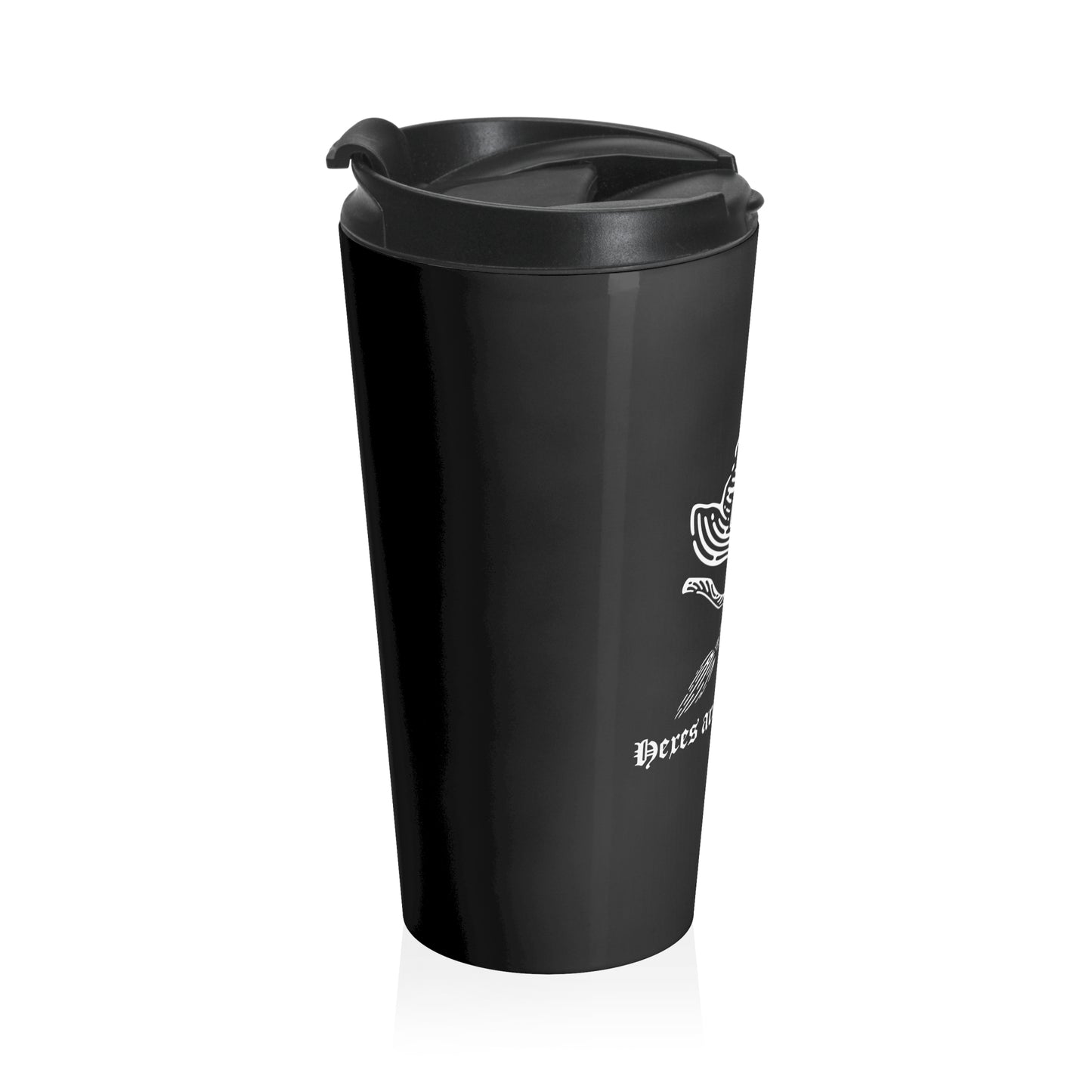 Hexes Stainless Steel Travel Mug