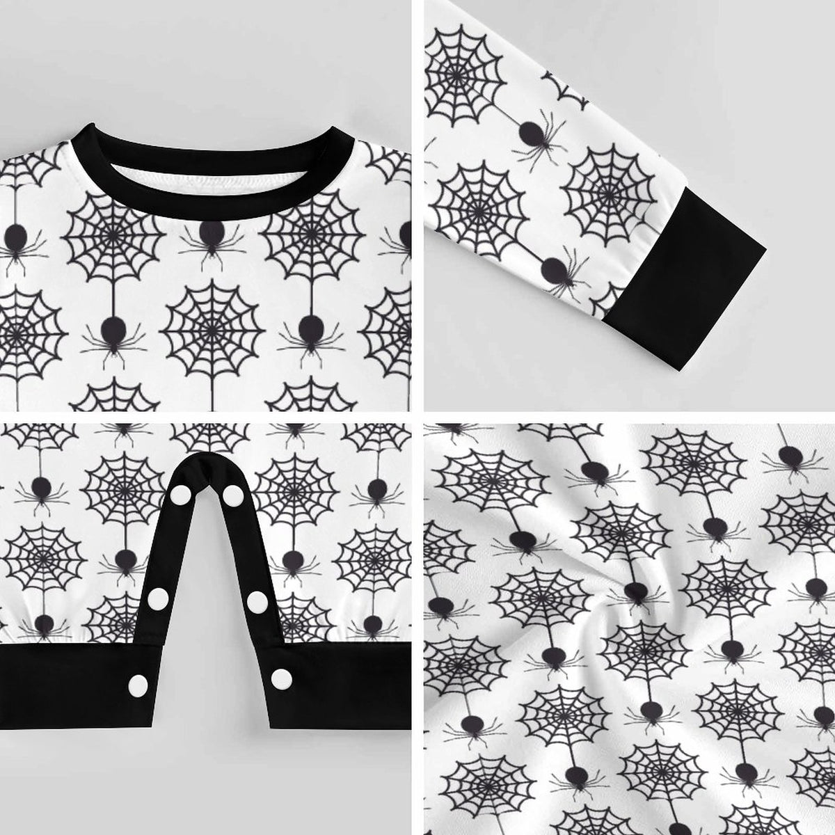 Creeping Web Cotton Long Sleeve Baby Romper - PRE ORDER