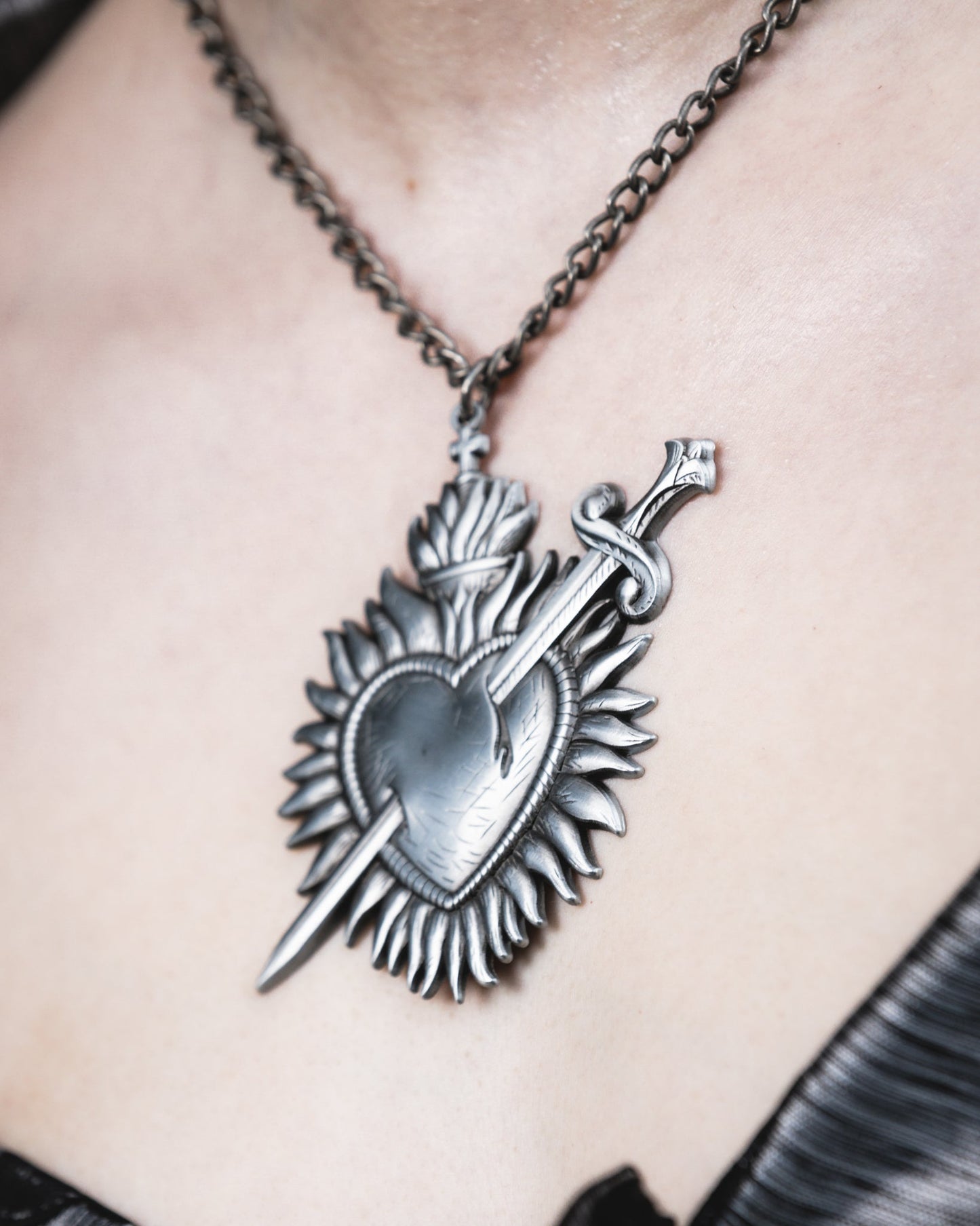 Sacred Heart Necklace - Low Stock!