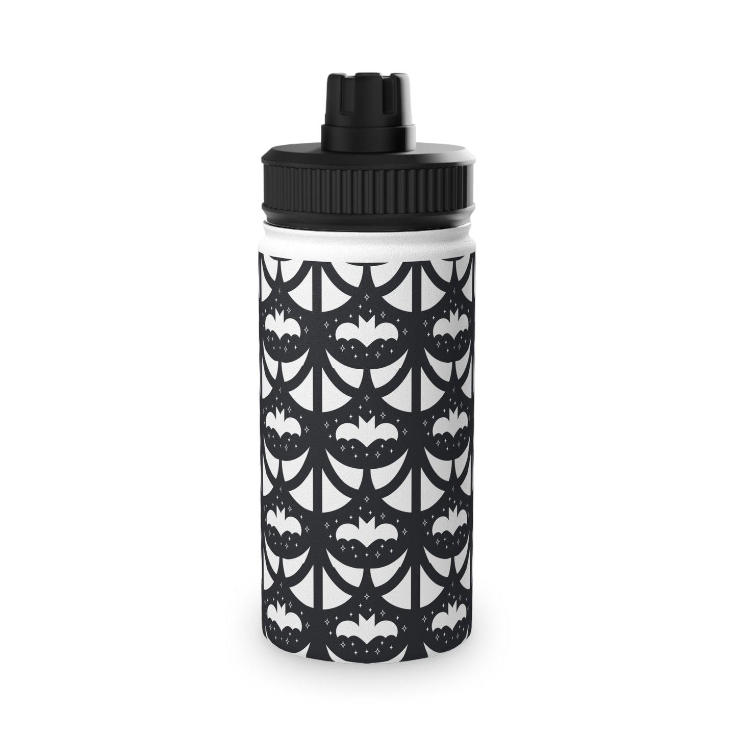 Geo Bats Stainless Steel Water Bottle (3 Sizes Available)