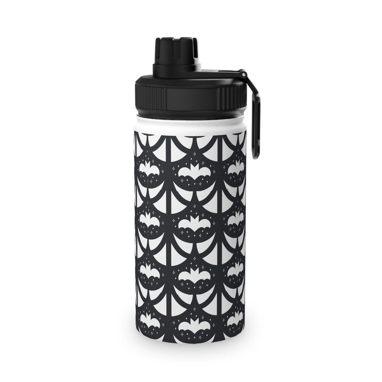 Geo Bats Stainless Steel Water Bottle (3 Sizes Available)