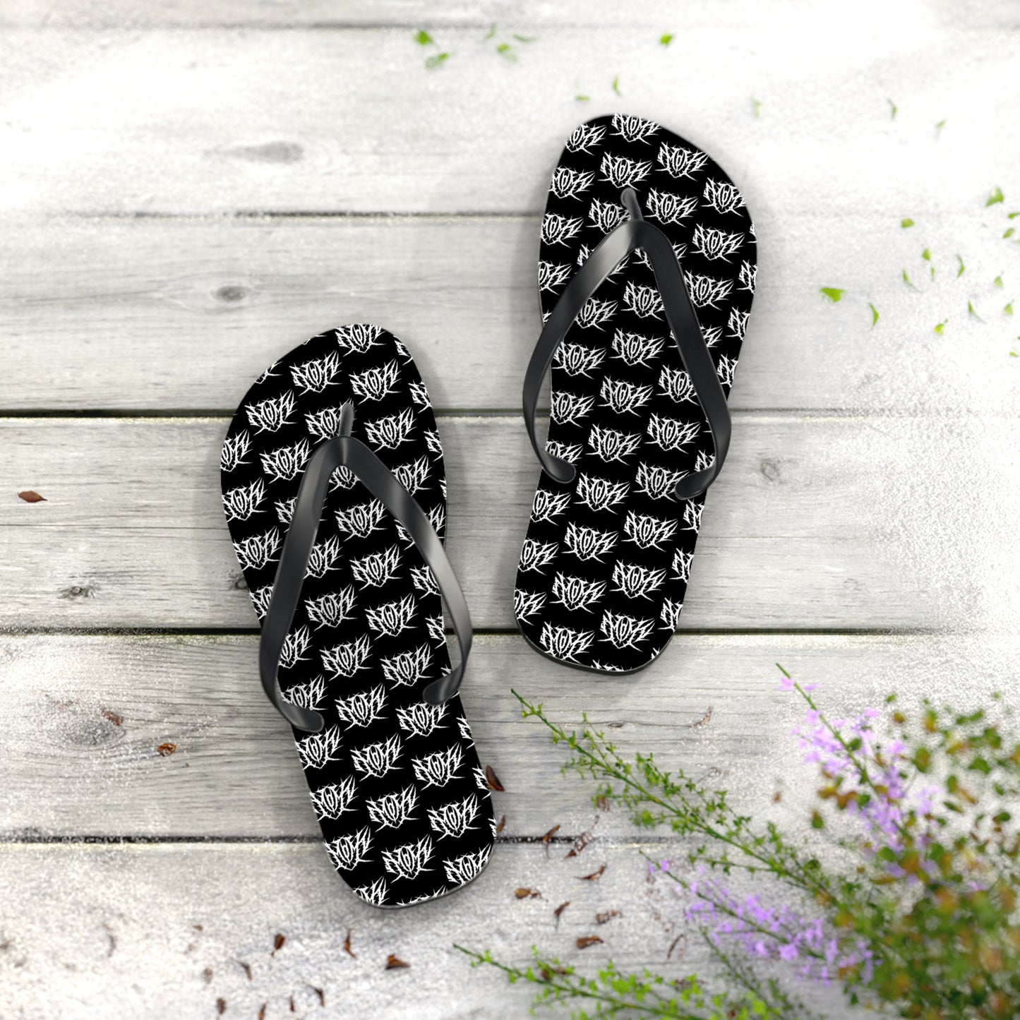 Death Metal Mom Flip Flops (Adults)