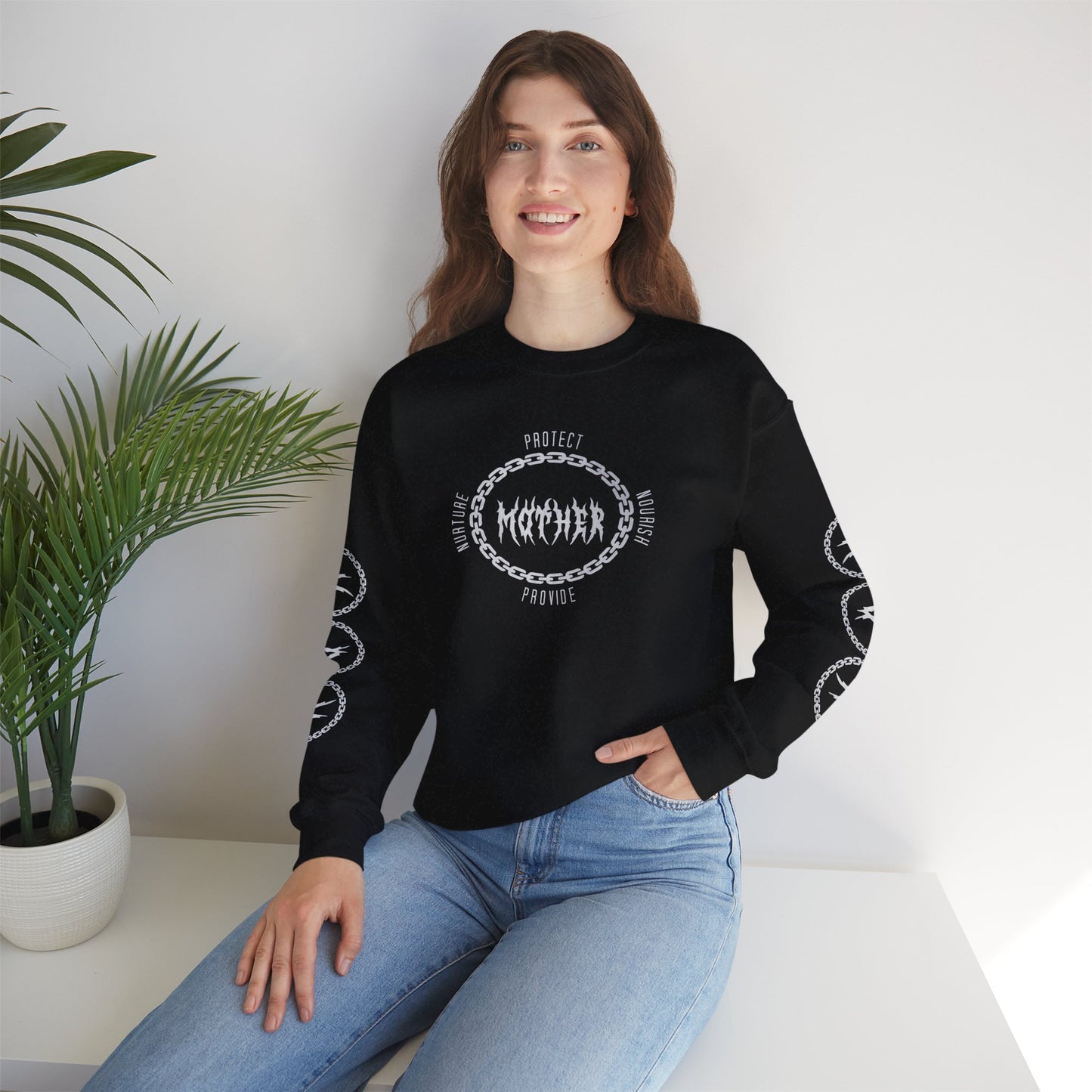 Tough Mother Crewneck Sweatshirt (Adults)