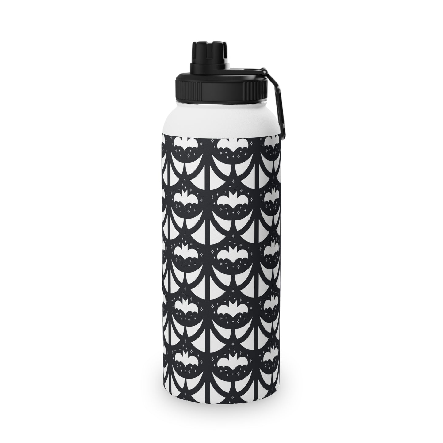 Geo Bats Stainless Steel Water Bottle (3 Sizes Available)