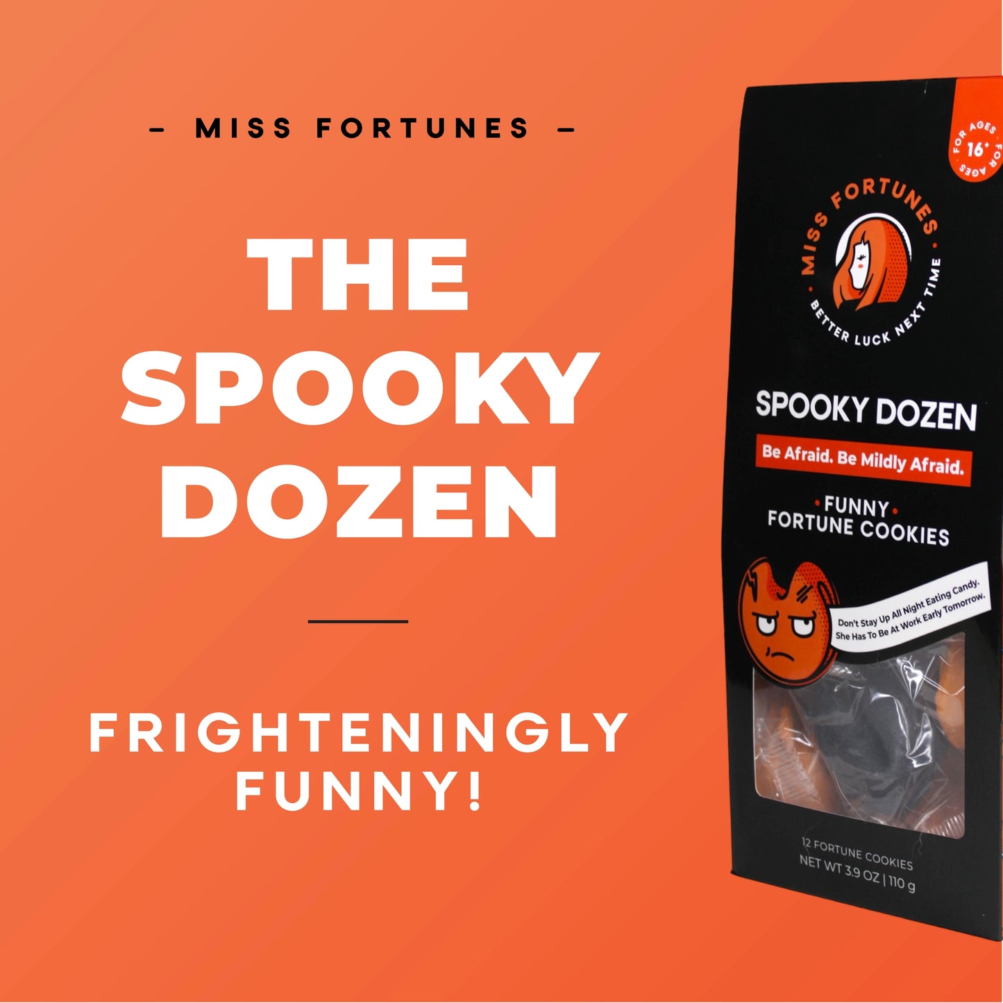 Spooky Dozen Fortune Cookies