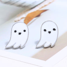 Load image into Gallery viewer, Cute Ghost Earrings