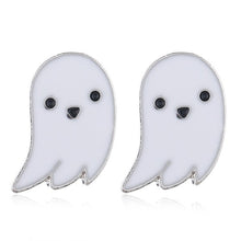 Load image into Gallery viewer, Cute Ghost Earrings