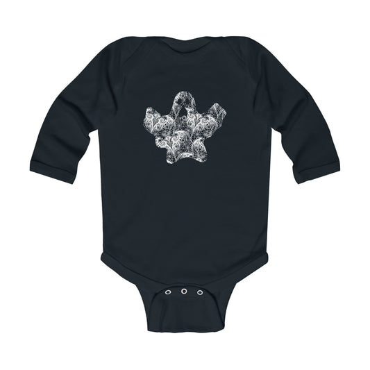 Lace Ghost Long Sleeve Onesie (Babies/Toddlers)