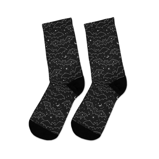 Celestial Bat Recycled Poly Socks (Adults)