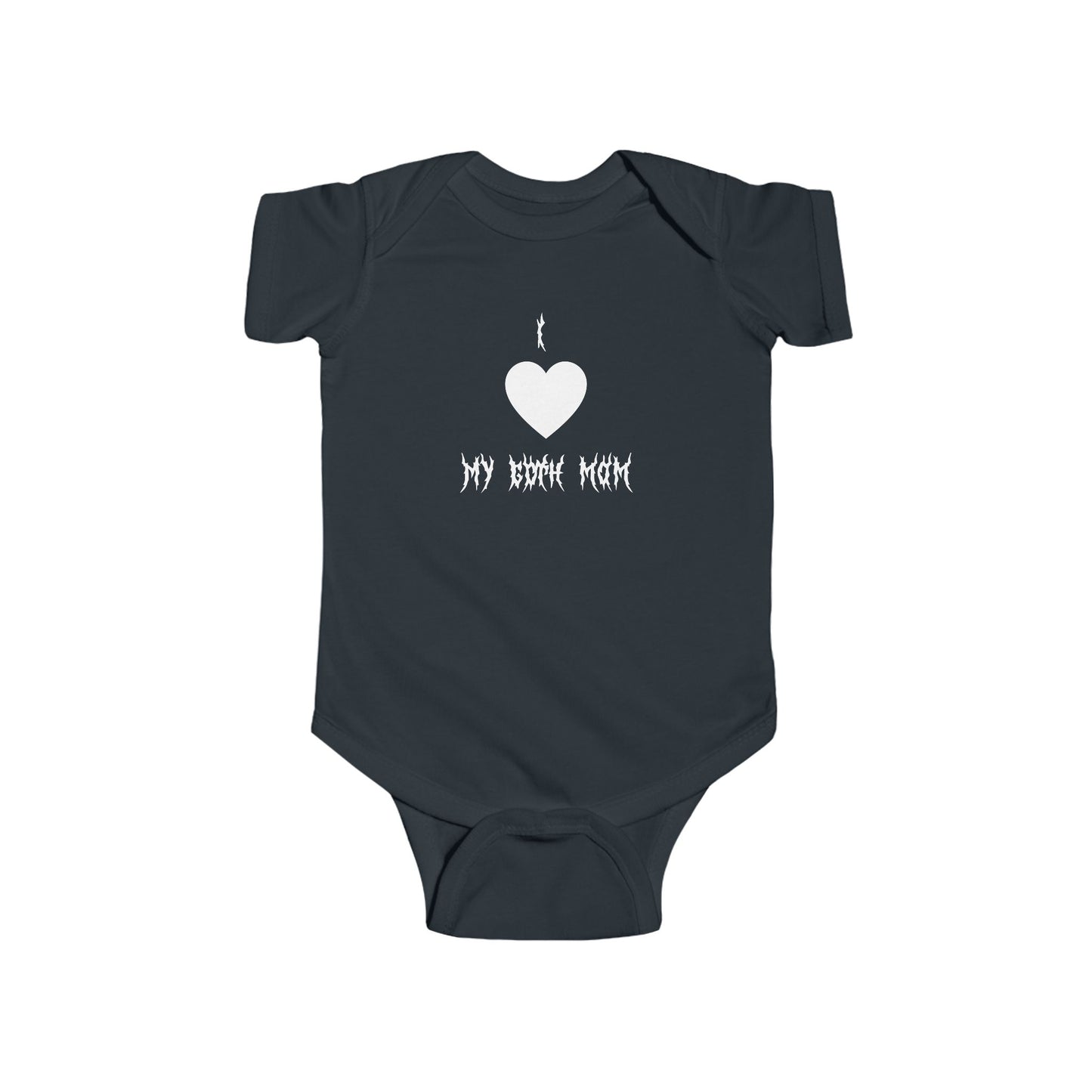 I <3 My Goth Mom Onesie (Babies/Toddlers)
