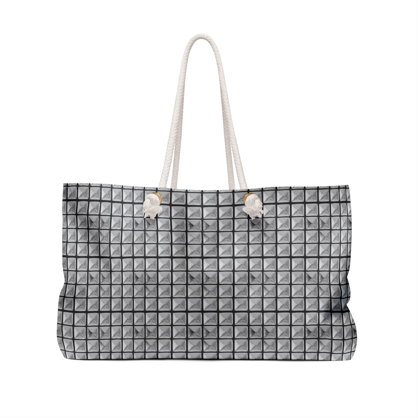 Studded Weekender Beach Bag