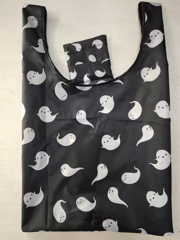 Ghost Reusable Tote Bag