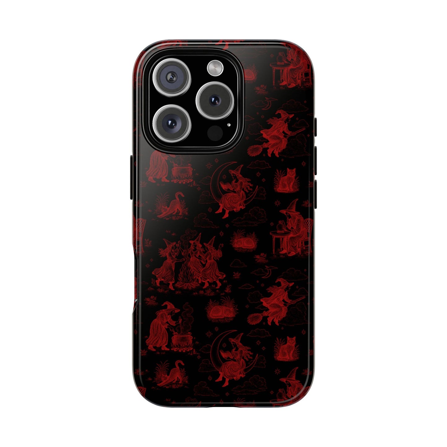 Witchy Toile Phone Case (Multiple Phone Types)