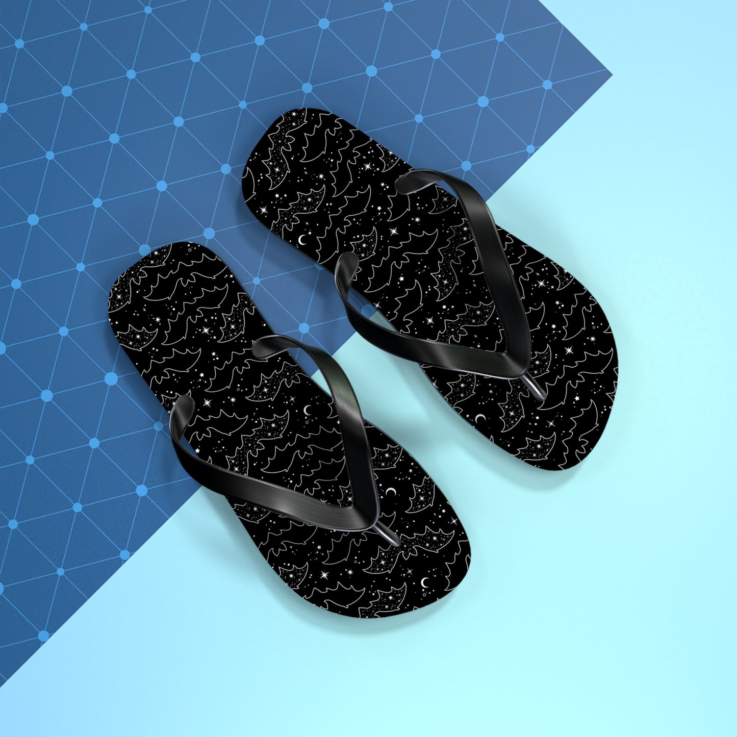 Celestial Bat Flip Flops (Adults)
