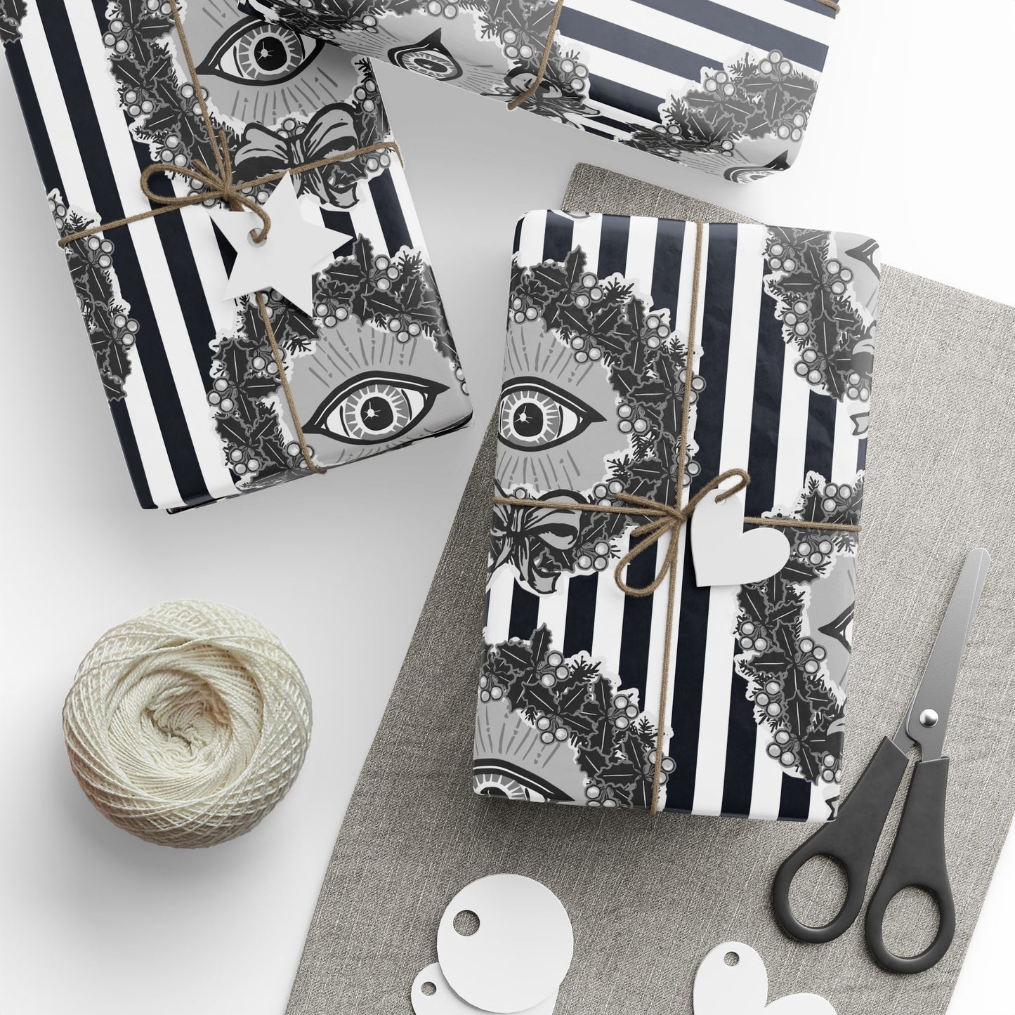 Spooky Holiday Wrapping Paper