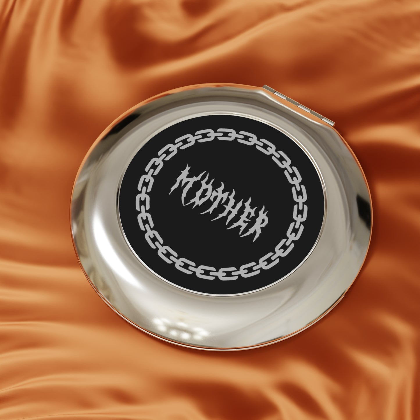 Chained Mother Compact Travel Mirror