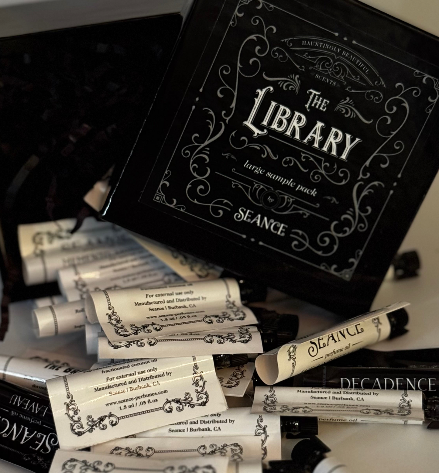 The Library- Sample Pack Of All Scents -