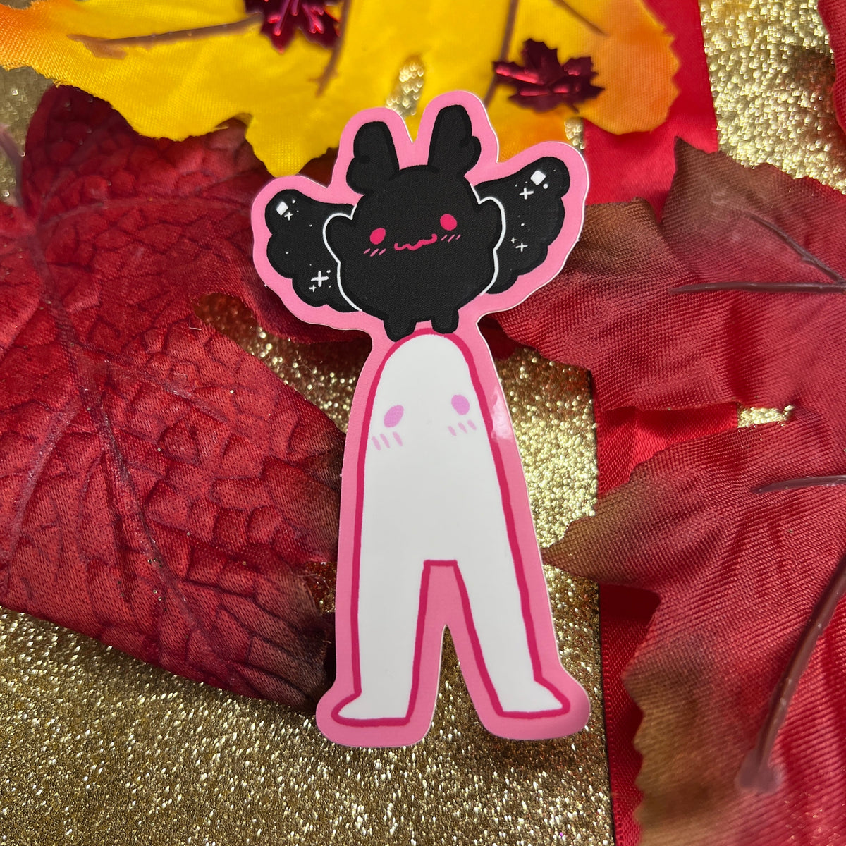 Mothman n Fresno Nightcrawler ~ Sticker