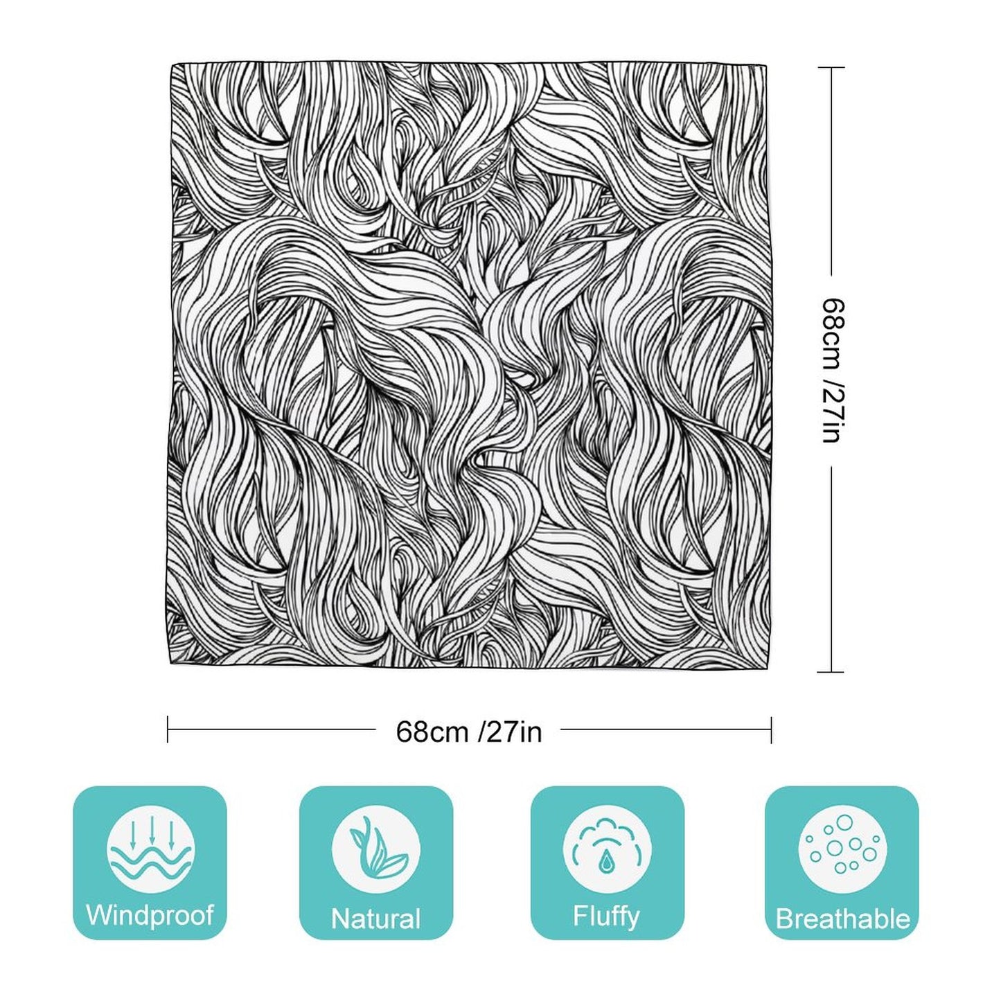 Tresses Scarf - PRE ORDER