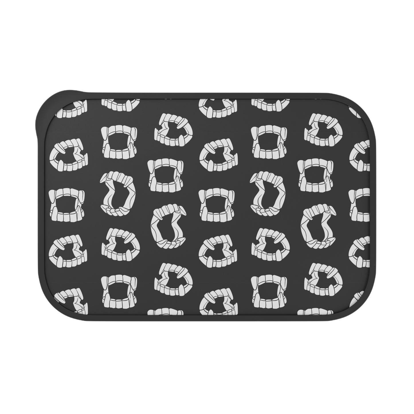 Vampire Teeth Bento Box with Band and Utensils