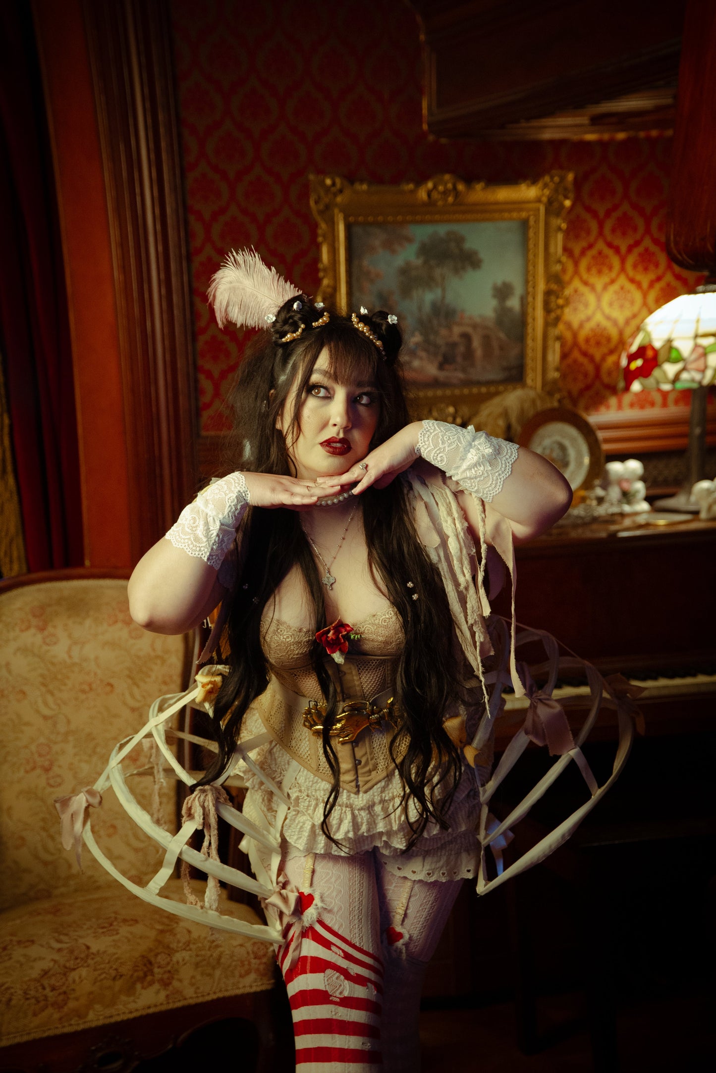 The "Lucerna: Mourning Hand” Belt Buckle