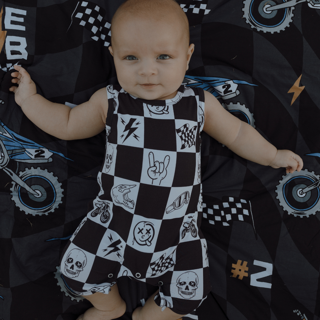 Dirt Dash Romper