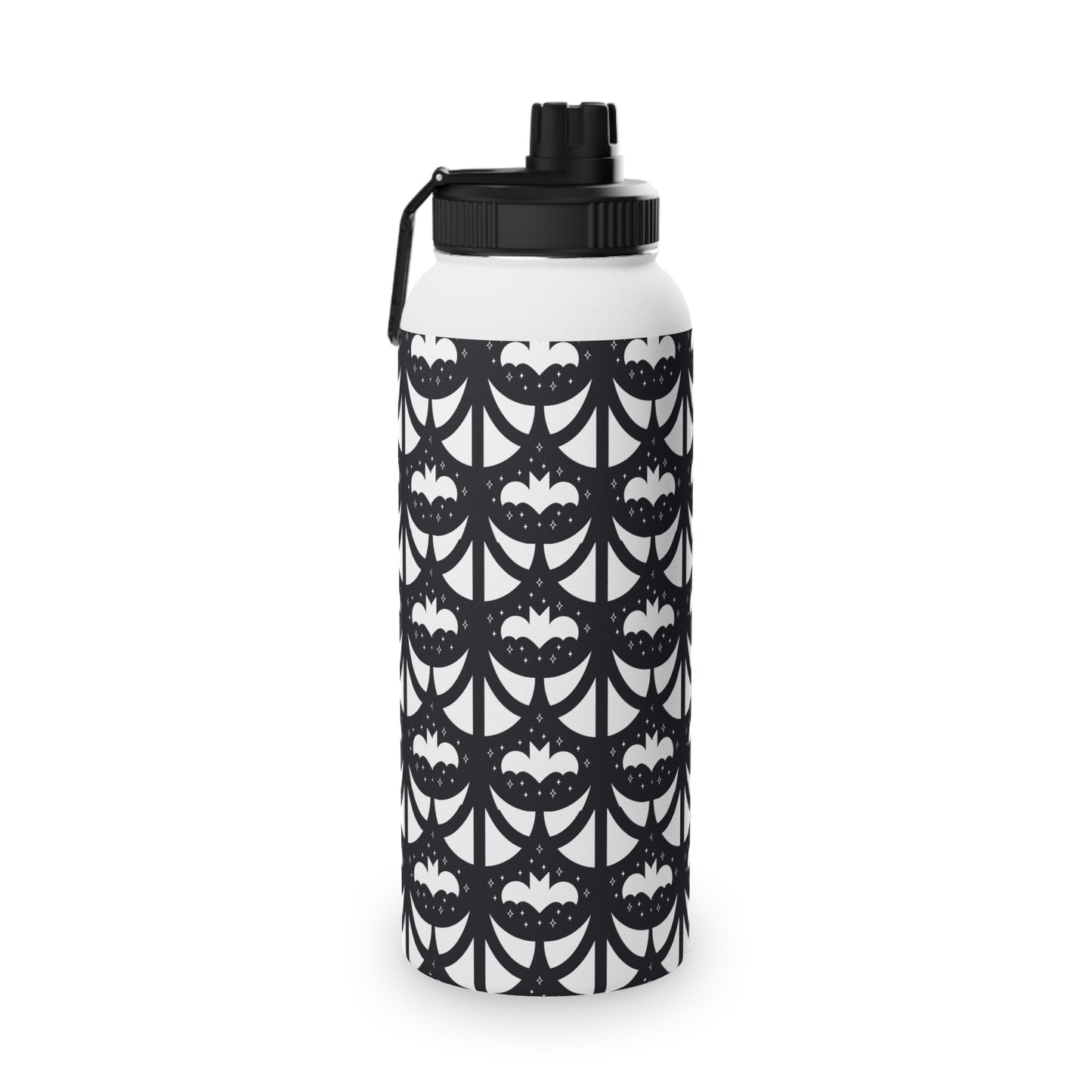 Geo Bats Stainless Steel Water Bottle (3 Sizes Available)