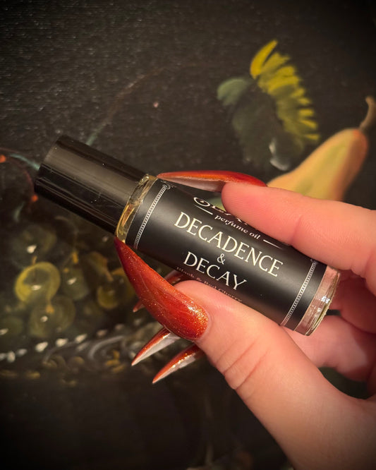 Decadence and Decay (white chocolate & cherries)