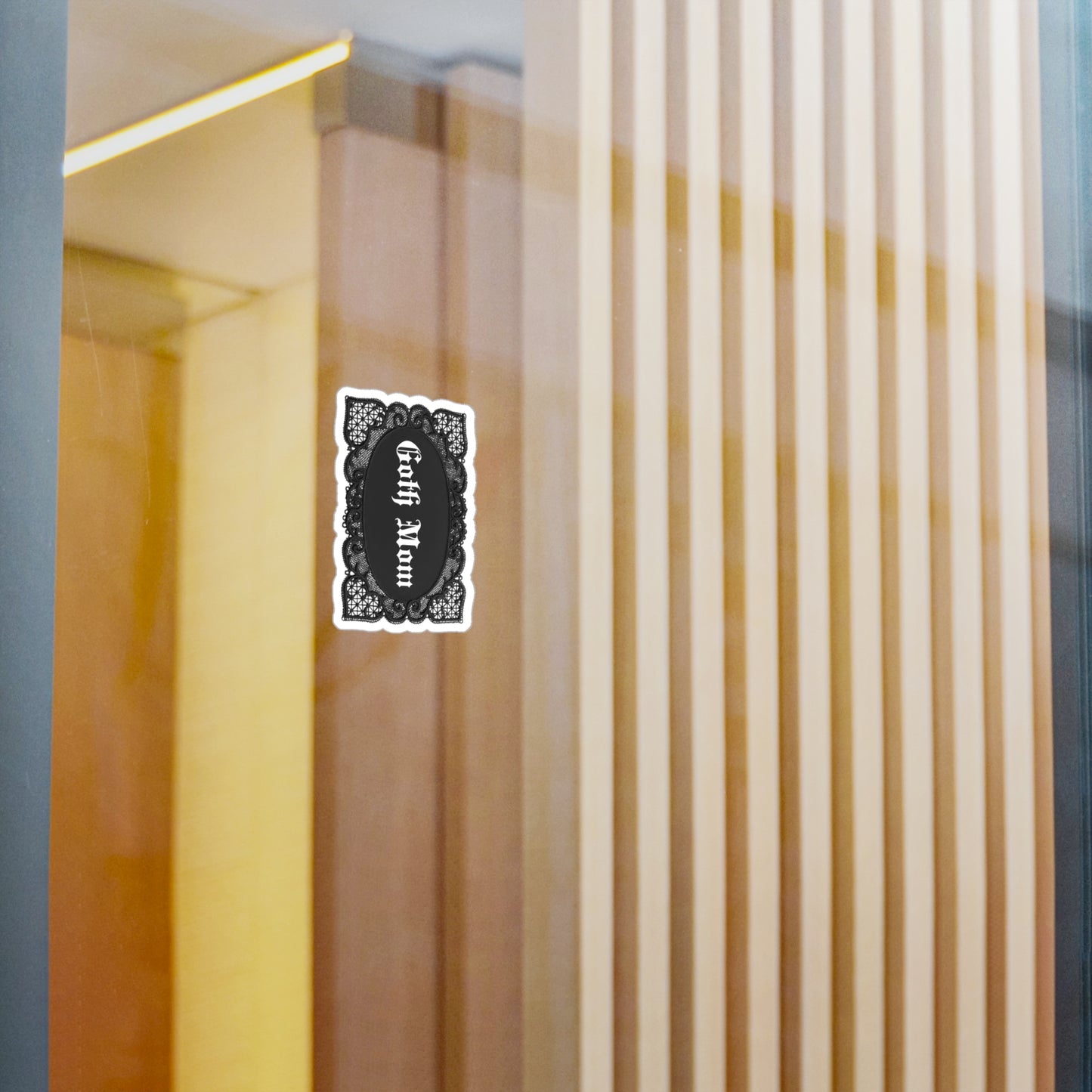 Goth Mom Elegant Sticker