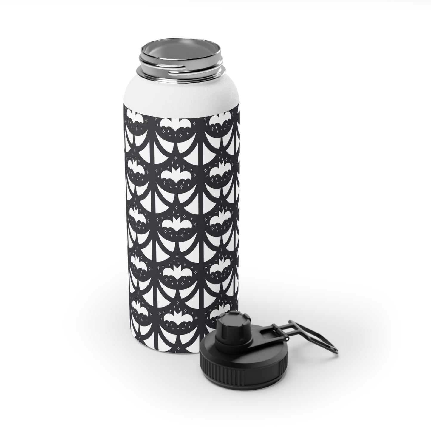 Geo Bats Stainless Steel Water Bottle (3 Sizes Available)