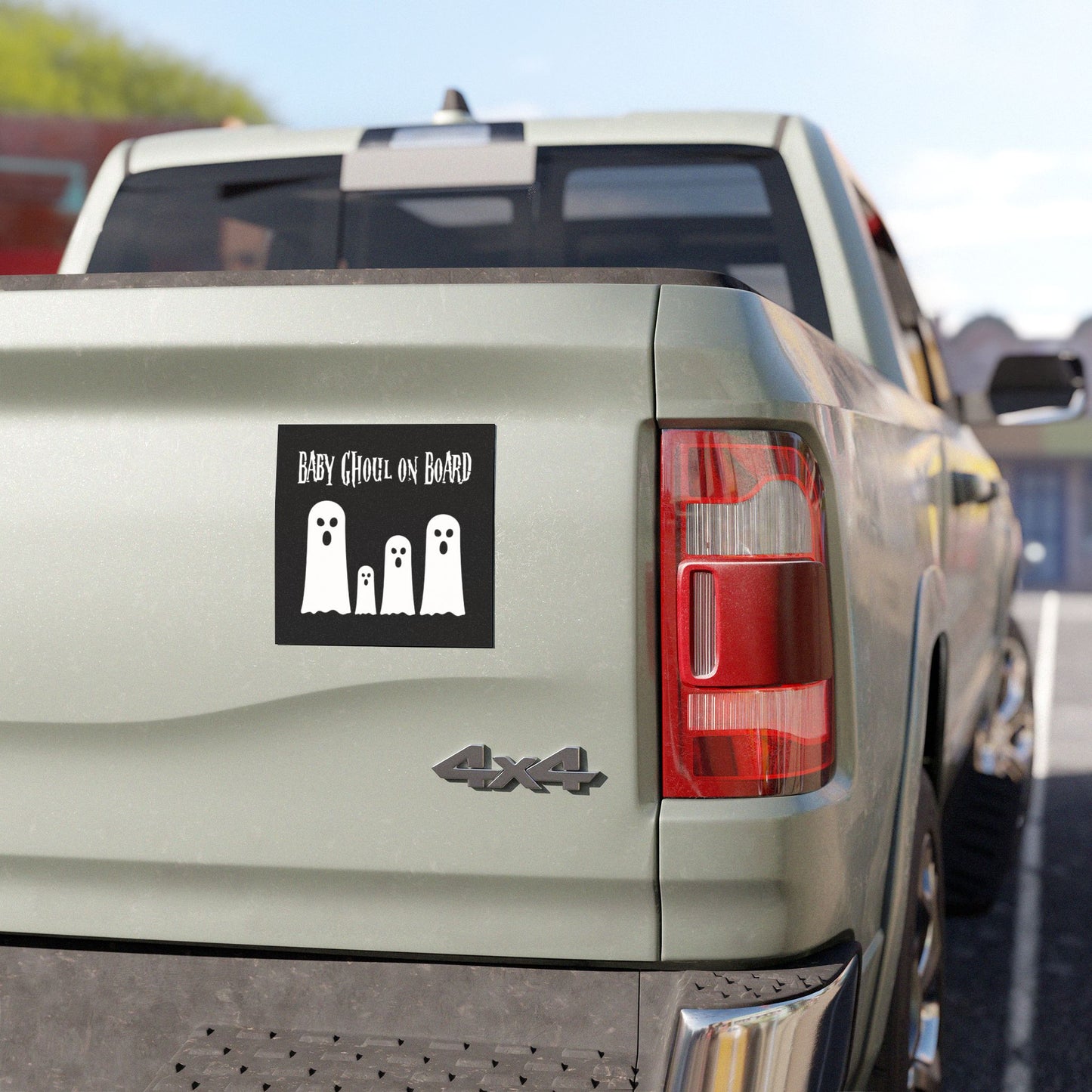 Baby Ghoul on Board Car Magnet