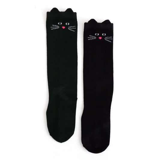 Black Cat Knee Socks (Babies/Toddlers/Kids)