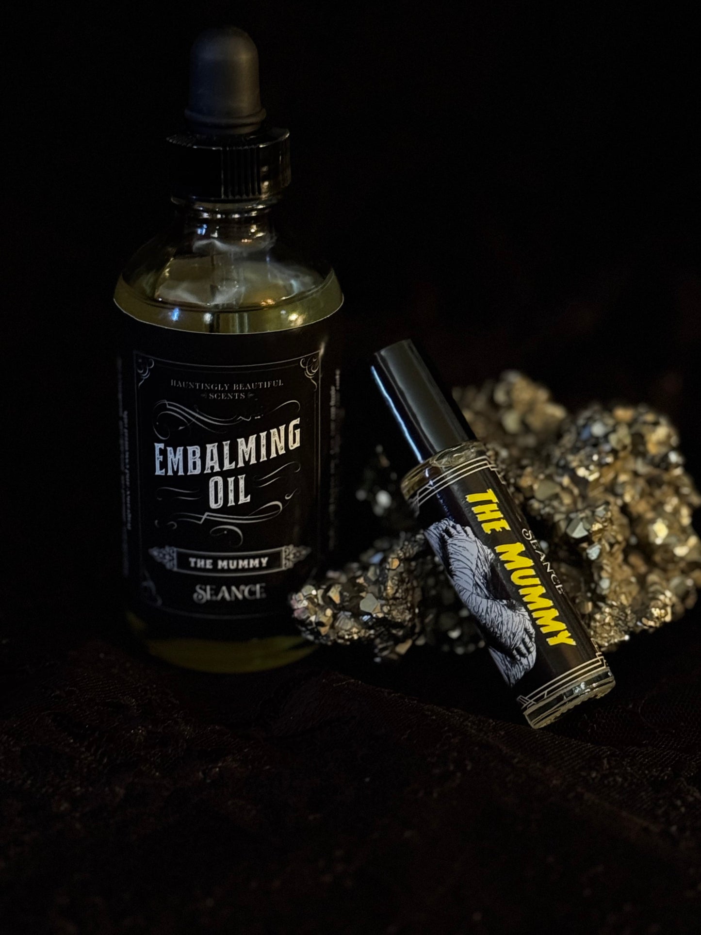 The Mummy - Embalming Lotion Oil - (dusty vanilla, spices)