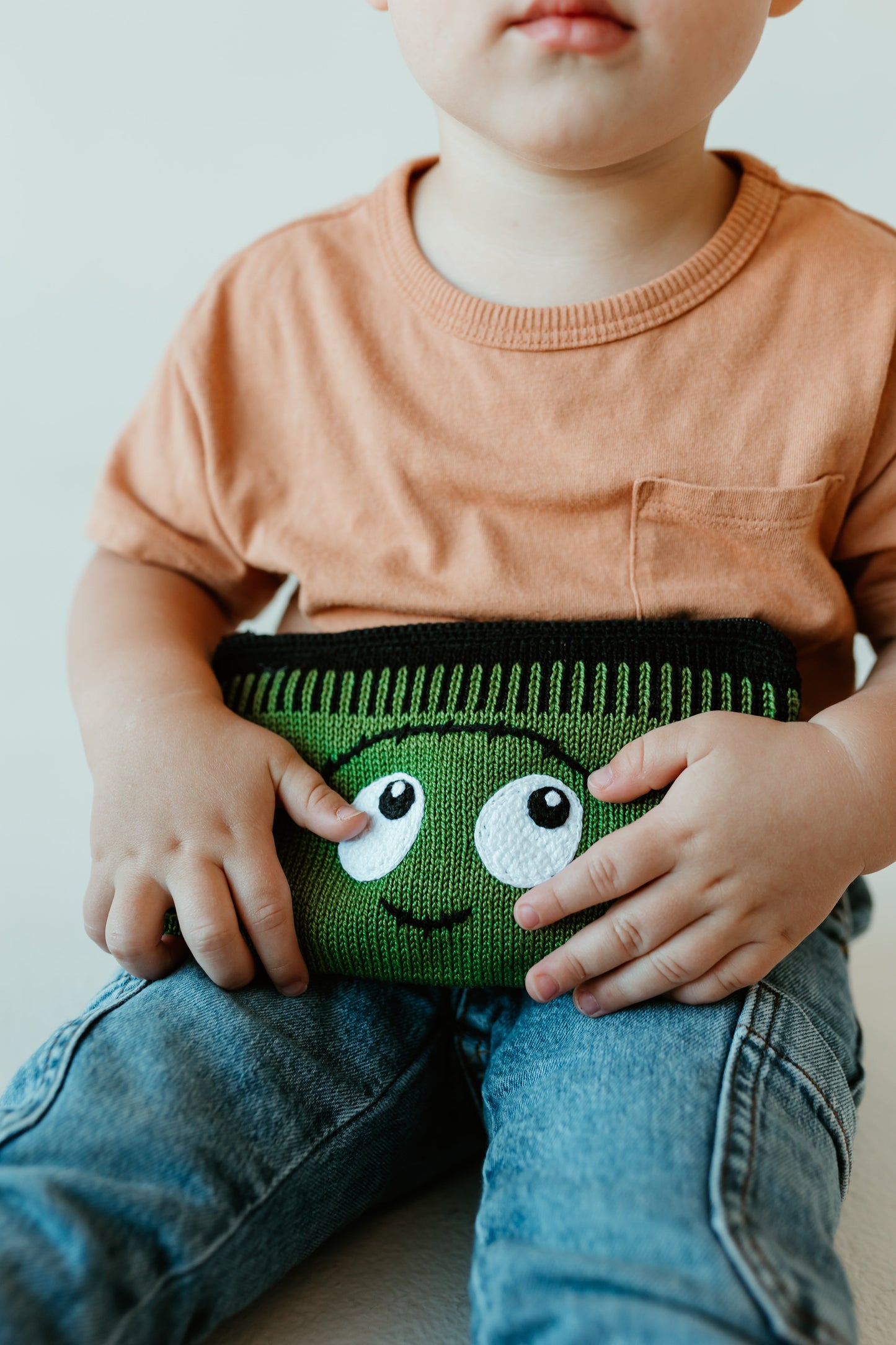Monster Zippered Pencil Bag