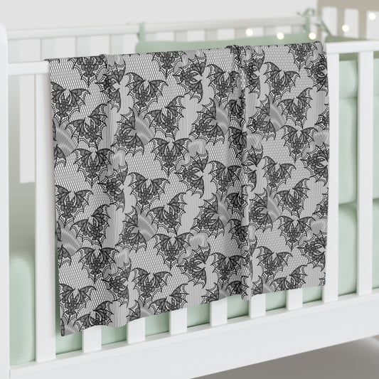 Lace Bat Baby Swaddle Blanket