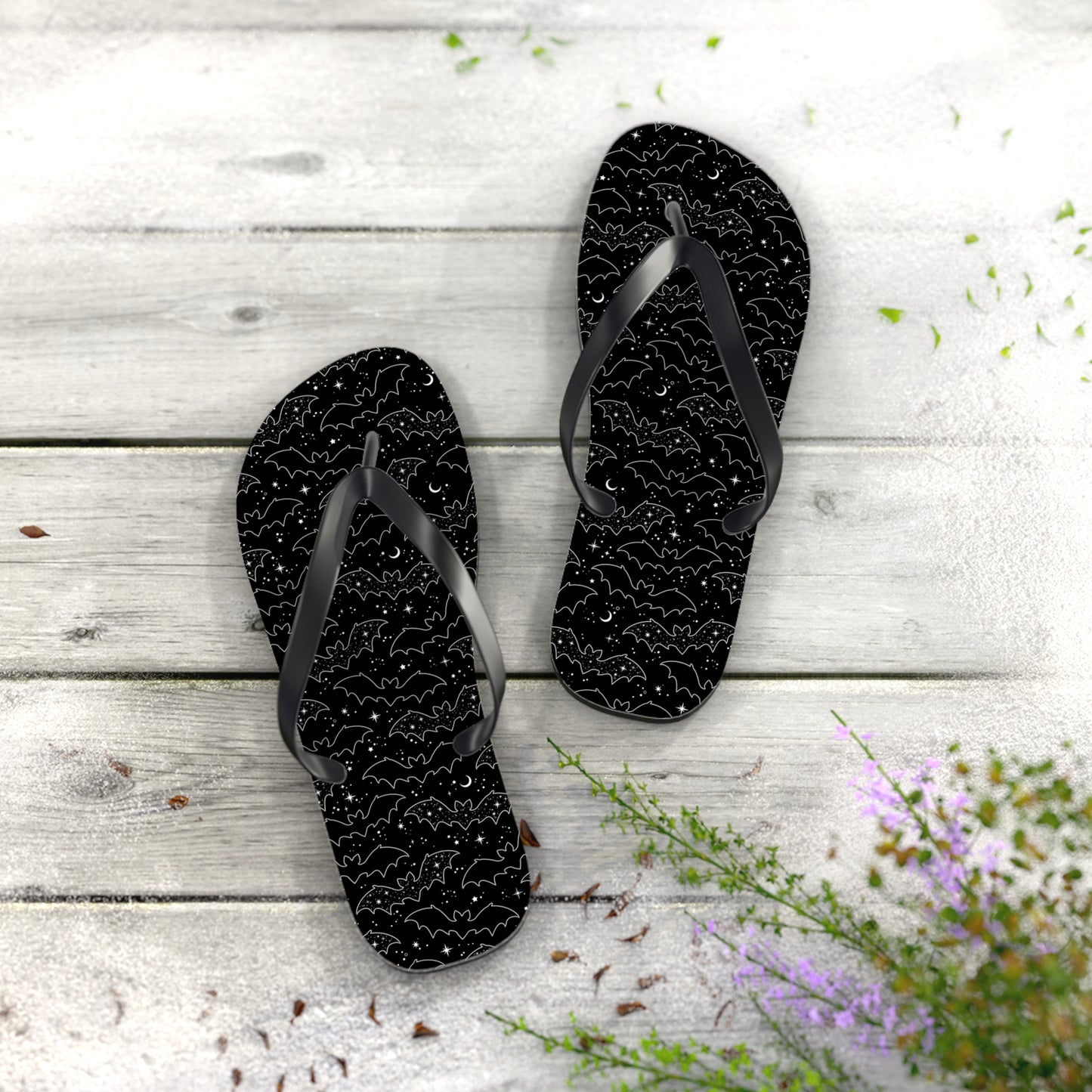 Celestial Bat Flip Flops (Adults)